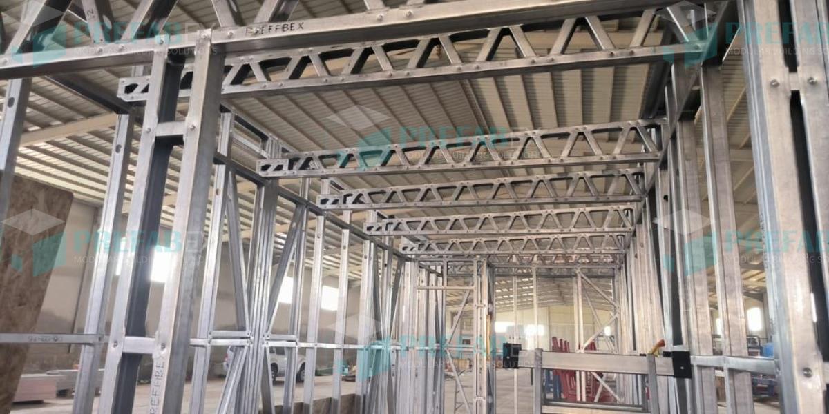 light steel structure for building